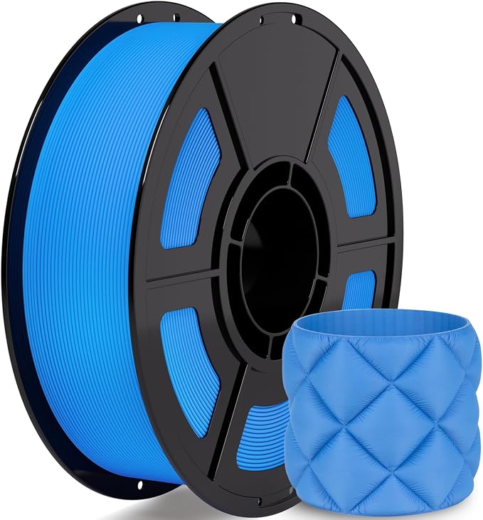 iSANMATE Matte PLA Filament 1.75mm Marine Blue PLA 30-300mm/s 3D Printer Filament 1kg (2.2lbs) for Bambu Lab 3D Printers,AMS,AMSLite
