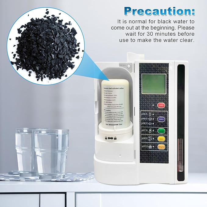 Qualirey 1 Pack Premium Filter Replacement Compatible with HG-N Type Water Ionizer, NSF 372 Certified, Compatible with Enagic Kangen LeveLuk SD501, JrIV, KANGEN 8(Not Original Type Before 2010)