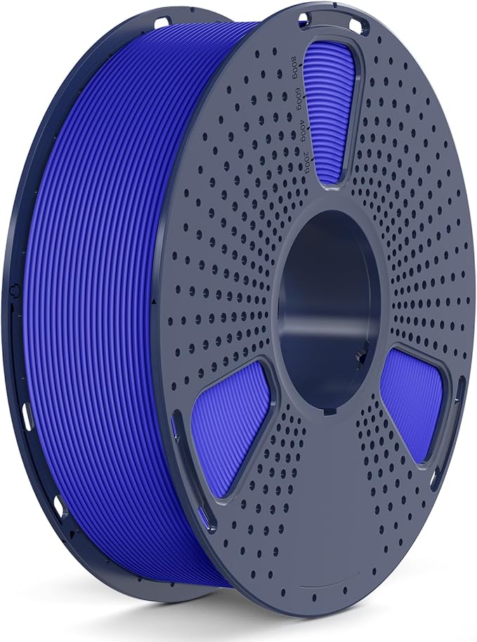 SUNLU High Speed PETG 3D Filament 1.75mm, 30mm/s - 600mm/s Print Range, High Flow Speedy 3D Printer Filament, Fit Most FDM Printers, Dimensional Accuracy +/- 0.02mm, 1kg Spool, (Blue)