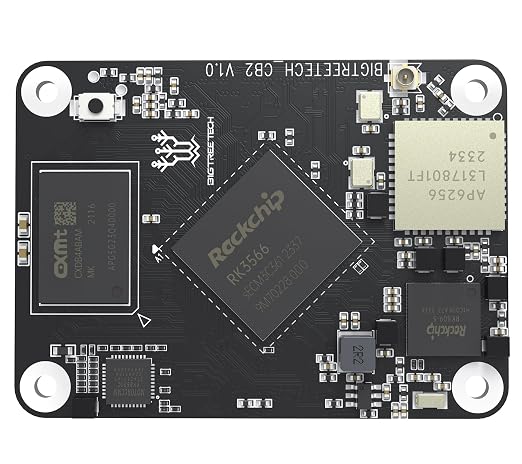 BIGTREETECH CB2 Core Control Board 2GB LPDDR4+32GB eMMC Storage Upgrade on BTT CB1 Support DSI/CSI Port Run Klipper Compatible with Raspberry-Pi 3B/4B Manta M8P/M5P/M4P/E3EZ Pi4B PAD 7 3D Printer Part