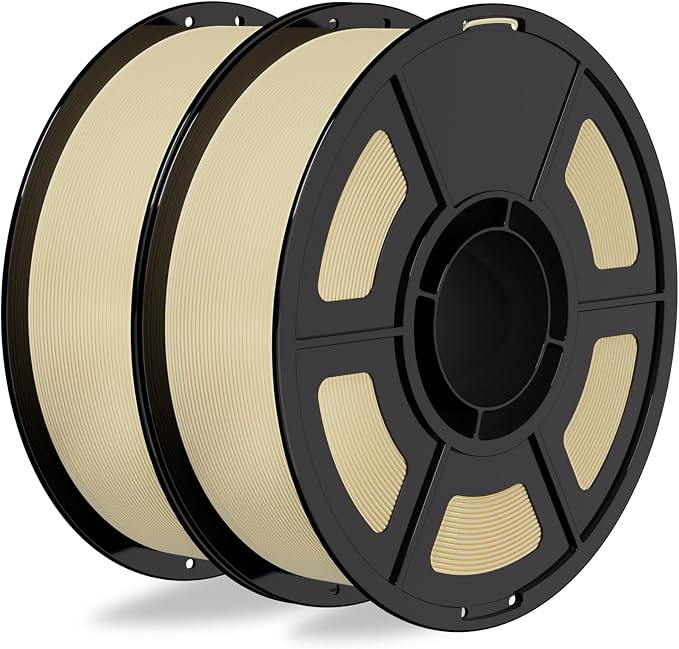 iSANMATE Matte PLA Filament Matte Beige 2KG,3D Printer Filament Bundle 1.75MM,for Bambu Lab 3D Printers,AMS,AMSLite