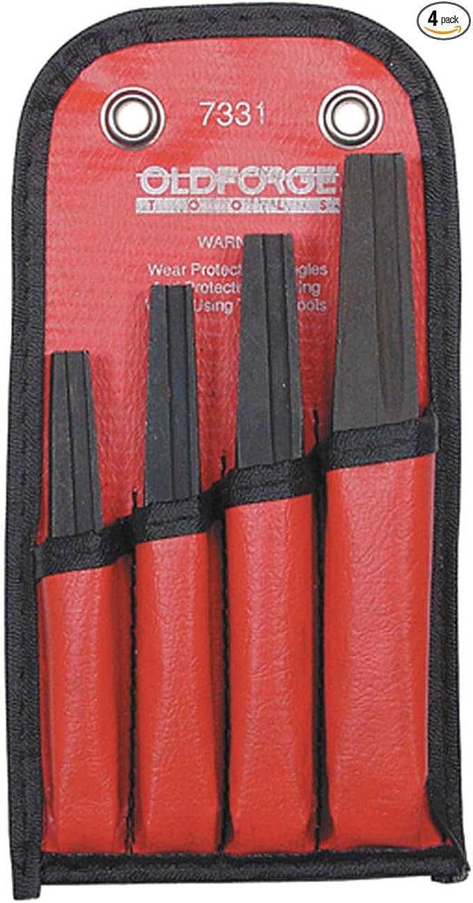 Mayhew Pro 37331 Screw Extractor Set, 4-Piece