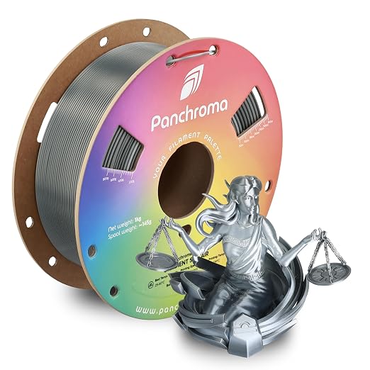 Polymaker Panchroma Gradient Silk PLA Filament 1.75mm, 1kg, Air | Neatly Wound, High-Gloss Finish PLA, Easy Print & Smooth Feeding, Compatible with Bambu Lab & Most 3D Printers