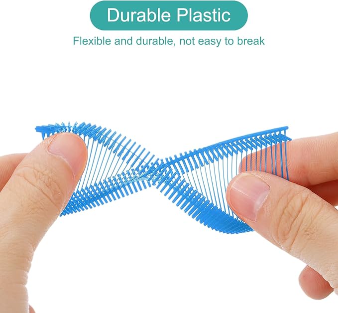 uxcell 5000pcs 3 Inch(75mm) Micro Tagging Gun Fasteners, Tag Pins Clothing Tagging Barbs Attachments Plastic Garment Price Tag Barb for Clothes, Blue
