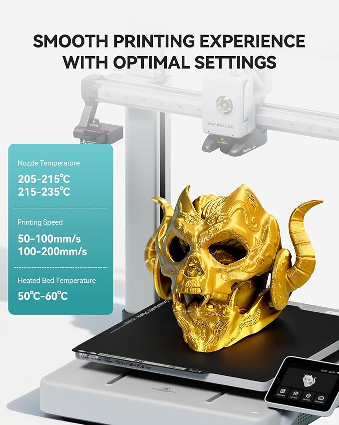 SUNLU Silk PLA Filament 1.75mm, Neatly Wound Shiny PLA 3D Printer Filament, Dimensional Accuracy +/- 0.02mm, Fit Most 3D Printers,Good Vacuum Packaging, 1kg Spool(2.2lbs), Silky Green