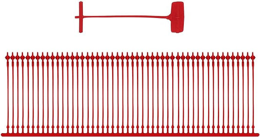 25mm(1 Inch) Red Tag Gun Barbs (Fasteners) for Any Standard Price Labels Clothing Tagging Attachers - 5000 Pcs