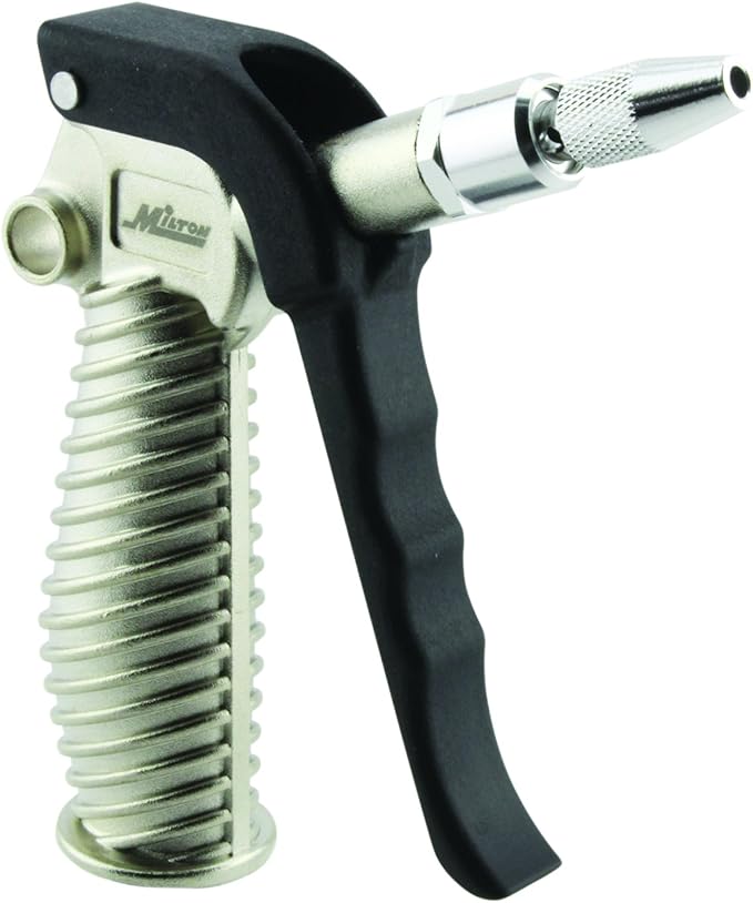 Milton S-181 Turbo Pistol Grip Blow Gun - Adjustable Nozzle - 42 CFM - 230 Max PSI