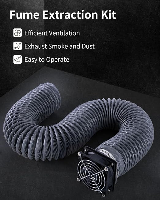 Creality Official Fan Extraction Kit for Ender Plus 3D Printer Enclosure with Fan Interface and Laser Engraver Enclosure
