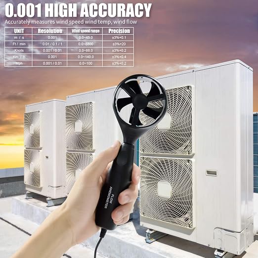Replacement Wind Sensor Wand for BTMETER BT-856A BT-846A Pro HVAC Anemometer - (Sensor Vane ONLY, Anemometer NOT Included)