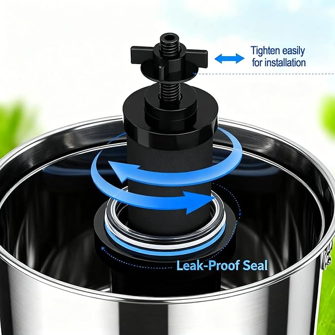 Black Filter 4 Packs, NSF/ANSI 42 Certified Replacement for BB9-2 Purification Elements, Compatible with Berkey Gravity Water Filtration System, Reduces Contaminants & Improves Water Taste