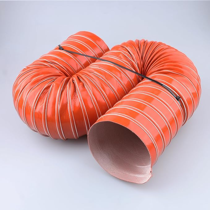 AC PERFORMANCE 4.5" ID Automotive Silicone Flexible Brake Cooling Air Ducting Induction Intake Pipe Hose, Length 1 Meter (3.3 Feet)