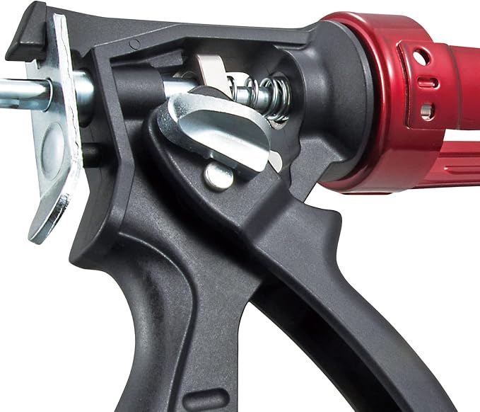 TAJIMA Caulk Gun - 1/4 Gallon (1 Quart) Convoy RS Dual Power Gun with Dual-Thrust Ratio & Auto Flow Stop - CNV-900RS