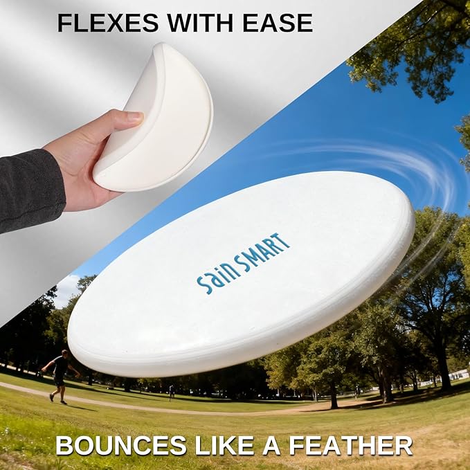 SainSmart Flex TPU Air, 1.75mm Lightweight Foaming TPU Filament, 1kg, Adjustable Hardness 77A–93A, High Resilience & Matte Finish, Easy Printing & No Clogging, for Wearables, Sports Gear, Black
