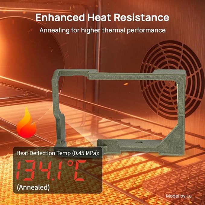 Siraya Tech Fibreheart PET-GF ODG Olive Green 3D Printing Filament, 1kg - 15% Glass Fiber Reinforced, Flat Dark Earth, UV Resistant, Low Moisture Absorption, High Strength for Industrial Applications