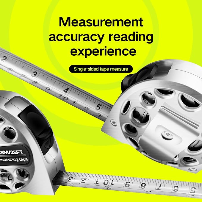 4-in-1 Laser Tape Measure with Laser Level Crosshairs |130ft/40m Laser Distance+16ft/5m AutoLock Tape |Backlit LCD Display (Ft/Inch/M/mm) |for DIY,Construction, Interior Design