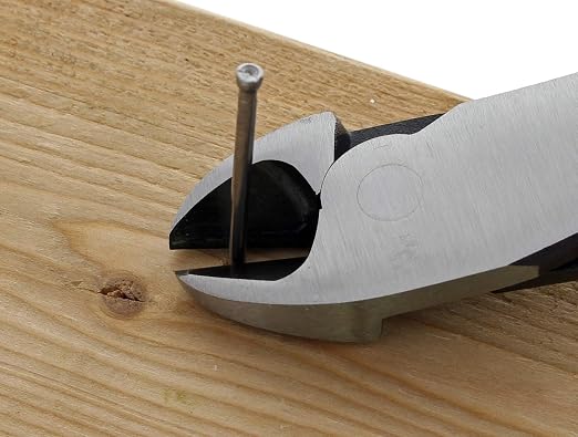 IDEAL INDUSTRIES INC. 35-028 Diagonal-Cutting Plier - 8 in., Pliers with Knife-to-Knife Blades, Dipped Grip Handles