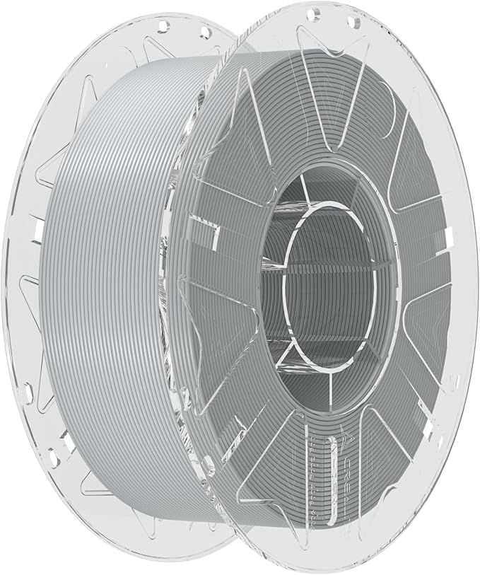 Creality PLA Filament 1.75mm for K2 Plus Combo, RFID 3D Printer Filament PLA for High Speed 30-600mm/s, 1kg(2.2lbs)/Spool Hyper PLA Filament Support CFS, Fits for Most 3D Printers (Grey)