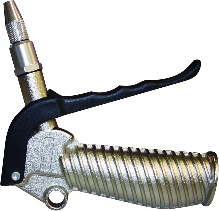 Milton S-181 Turbo Pistol Grip Blow Gun - Adjustable Nozzle - 42 CFM - 230 Max PSI
