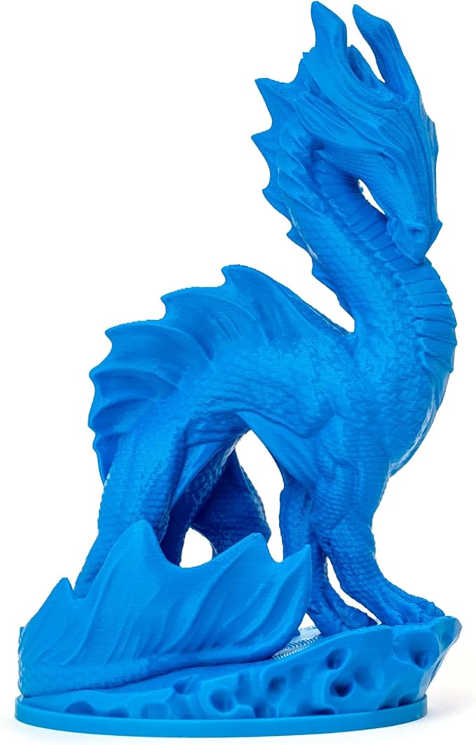 Prusament Premium PETG Sky Blue 1.75mm 1kg 3D Printer Filament | PETG filament with ±0.02 mm precision, low stringing, strong layer adhesion, and reliable tangle-free printing.