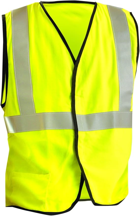 OccuNomix Medium Hi-Viz Yellow AramidModacrylic Solid Vest