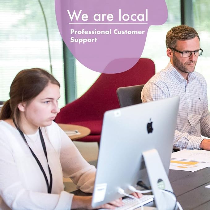 Wolfbarco 1 Roll 4.33" x 243' (110mm x 74m) Premium Resin-Enhanced Wax Thermal Transfer Ribbon Black 1/2" Core CSO for Zebra GC420t, GK420t, GX420t, ZD421t, ZD621t, TLP2824 Desktop Barcode Printers