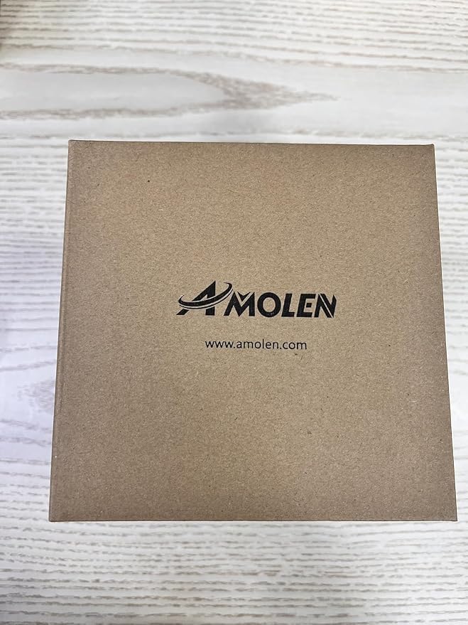 AMOLEN PETG Filament 1.75mm,PETG 3D Printer Filament Bundle,Black,White,Red,Blue Filament,3D Printing Filament Bundle,250g X 4 Spools 4 Colors Multi Color Bundle
