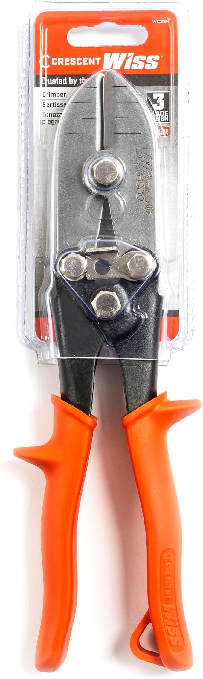 Crescent Wiss 9-3/4" 3-Blade Hand Crimper - WC3SN