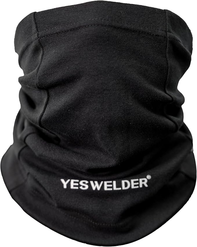 YESWELDER 25 LB & 50LB Welding Magnet-4 Pieces of Magnetic Welding Holder 25 LBS /50 LBs Holding Power & Flame Resistant Neck Gaiter, Welding Face Mask Black Headwear Bandana