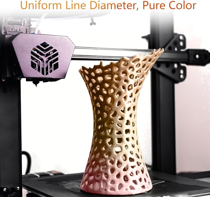 Pangda 3D Printer Filament Pla Bundle 1.75mm Multicolor, ±0.02mm Dimensional Accuracy, 3D Printing Filament for DIY Projects, Holiday Crafts(1.5 kg,Boho Color)