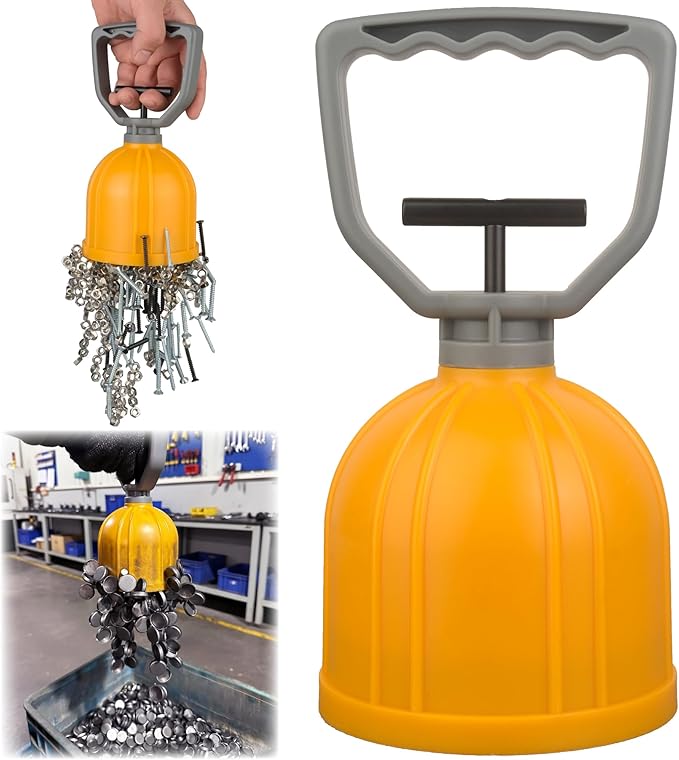 ULIBERMAGNET Magnetic Bulk Parts, Quick Release Magnetic Transfer Pickup Tool Manual Lifter, Material Handling Magnet,Pickup Magnetic Sweeper for Small Metal Object,Nails,Nut,Screw, Tacks,Metal Scraps