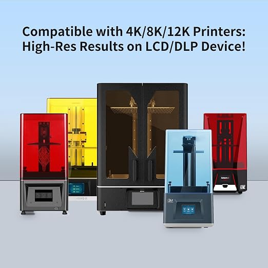 Siraya Tech Tenacious Flex 3D Printer More Flexible 405nm UV-Curing Resin with Faster Rebound High Impact Resistance High Precision Tough Standard Resin for LCD DLP 3D Printing (500g, Flex Black)