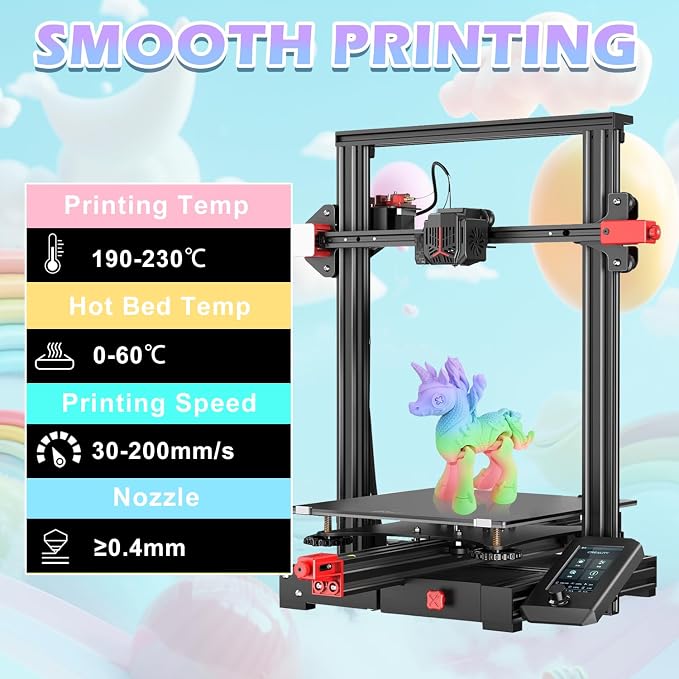 LOVOON 1.75mm 3D Printing Filament Bundle 2 KG, Silk and Matte Rainbow PLA Filaments Bundle Color Changing by Length 3D Printer PLA Filaments, Gradient Rainbow PLA,1KG X 2 Spools