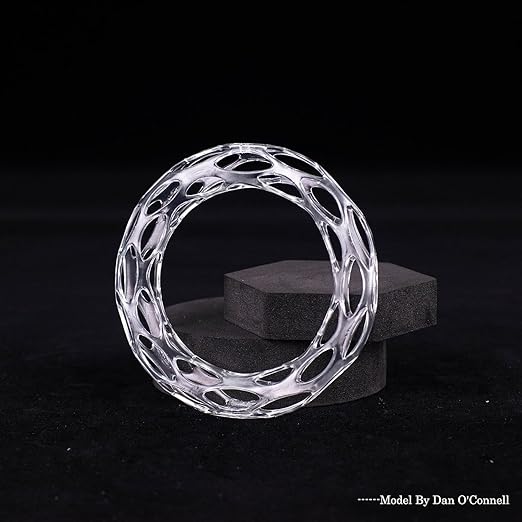 Siraya Tech Craft Ultra-Clear 3D Printer Resin - High Transparency, Non-Yellowing, 405nm Rapid Curing for LCD/DLP/8K 3D Printers, Designed for Craft Projects (1kg, High Clear)