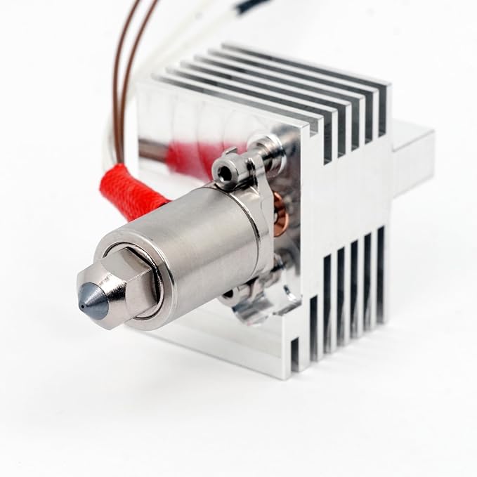 Microswiss FlowTech Hotend Upgrade for Elegoo Centauri Carbon 1 - Leakproof Nozzle - Cold Nozzle Change - High Flow - All Metal Design - Made in USA