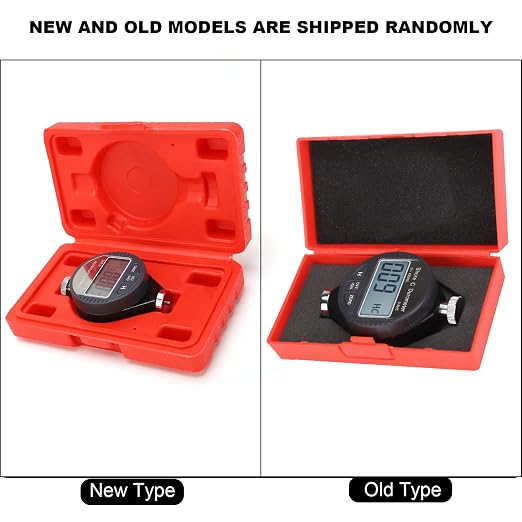 Hardness Tester Digital 100HD C Durometer Shore Rubber Hardness Tester LCD Display Meter