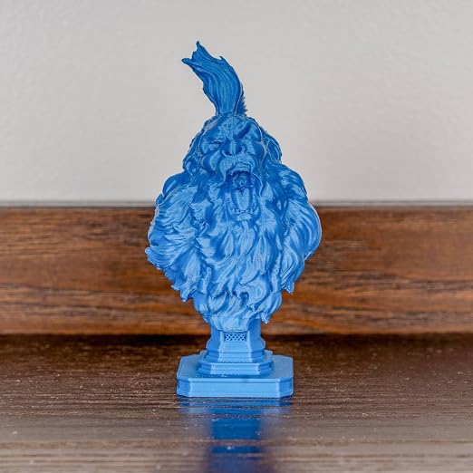 Polymaker Panchroma Satin PLA Filament 1.75mm for 3D Printing, 1kg, Blue | Neatly Wound, Semi-Matte PLA, Easy Print & Smooth Feeding, Compatible with Bambu Lab & Most 3D Printers