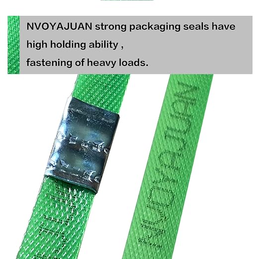 5/8" Open Serrated Strapping Crimp Seals for Polyester Poly Polypropylene Strapping Banding Metal Clips (Pack of 500)