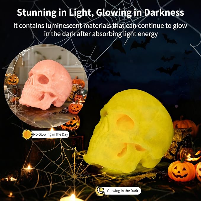 IEMAI Orange Glow in The Dark PETG Filament 1.75mm 1KG, Luminous 3D Printer Filament Long-Lasting Glow & High-Brightness, Neat Wound and Easy Print, Accuracy +/-0.02mm