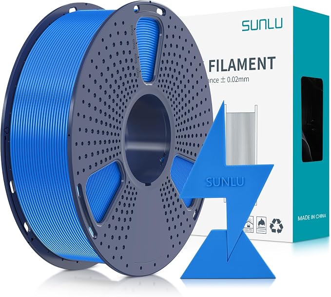 SUNLU High Speed PLA Filament 1.75mm, 1KG Blue | 30mm/s - 600mm/s Print Range, High Speed 3D Printer Filament, Fast Printing, Neatly Wound, Dimensional Accuracy +/- 0.02mm