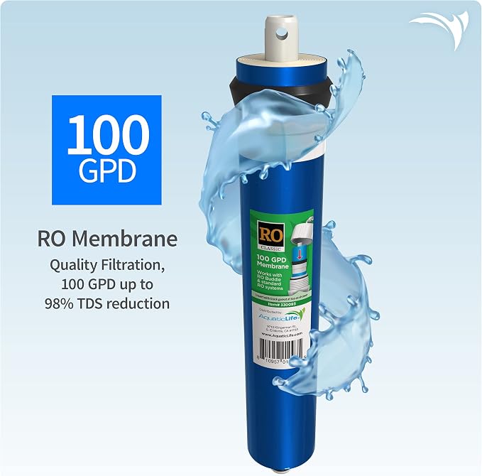Aquatic Life Reverse Osmosis 10” Replacement Filter Cartridges Kit (Carbon)