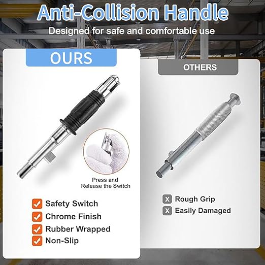 Permanent Magnetic Lifter, 660 lb/300kg Pulling Capacity, Strong Neodymium Magnets Lifting Magnet with Release Handle and Steel Hook for Lifting Plate Steel, Board, Used in Shop Crane, Hoist, Board