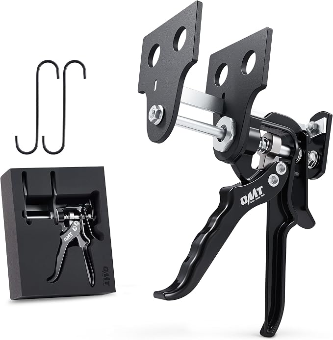 Orion Motor Tech Single Dual Quad Piston Brake Caliper Compressor, Brake Piston Compressor Tool Set for Brake Pad Replacement, Disc Brake Caliper Tool Compatible with Most Cars & Trucks, Black