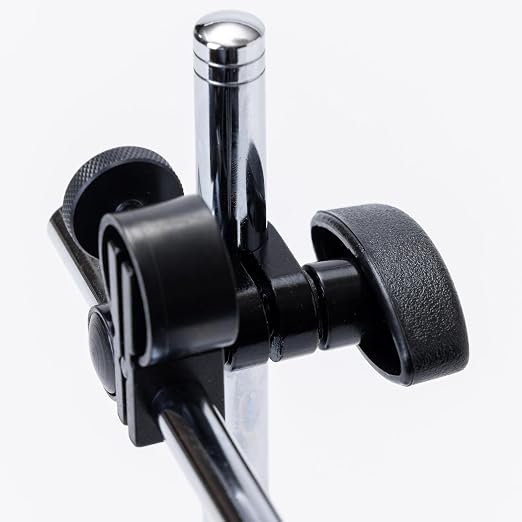 PEC Tools Fine Adjustment Magnetic Base 176lb/80kg Max Pull with Steel Arms, Adjustable Indicator Holder for Machinist, Woodworking, and Inspection Applications, Fits 6mm & 3/8" Stems, Dovetail