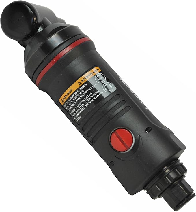 EMAX Air Angle Die Grinder - 1/4" Drive Pneumatic Grinder with 29 SCFM & 18,000 RPM - EATAG02S1P