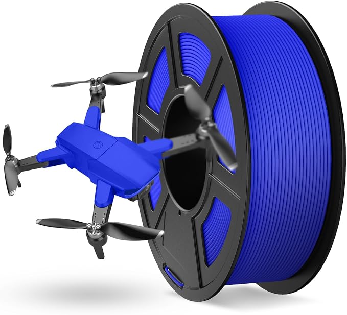 JAYO High Speed Matte PETG Filament 1.75mm Blue1.1kg Spool | Fast Printing 30-600mm/s, High Toughness, Impact Resistance, Most FDM 3D Printers