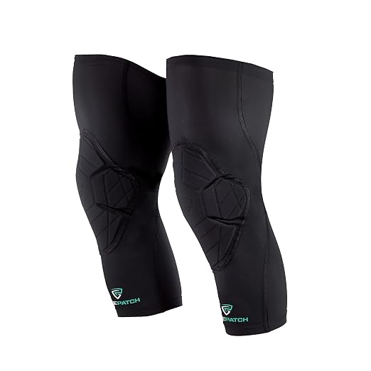 Knee Pads | Compression Sleeve Joint Protection | Shock Absorbing Technology | Men Women Kids, Black, Size XXL