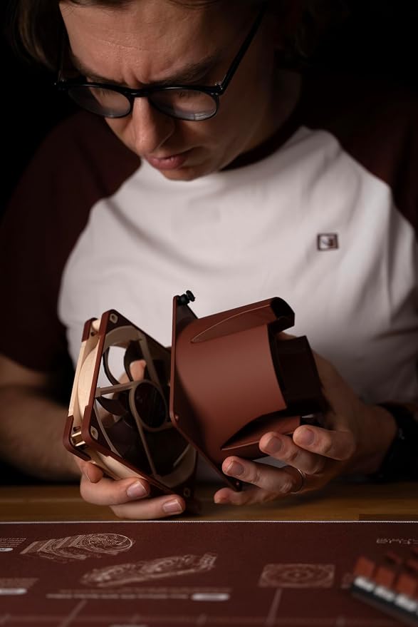 Prusament Premium PLA Noctua Brown 1.75mm 1kg 3D Printer Filament | PLA filament with ±0.02 mm precision, low warping, and reliable, tangle-free printing for beginners and professionals.