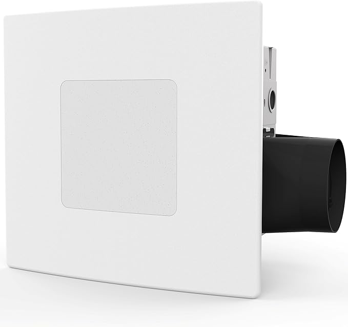 Bathroom Exhaust Fan with 5-CCT Dimmable LED Light, 80 CFM, Whisper Quiet 0.4 Sones, Retrofit No-Screw Roomside Installation, Energy Star, BEL80