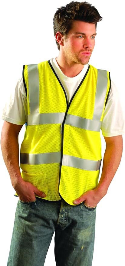 Occunomix Occulux Flame Resistant Vest Mesh 4X Yellow