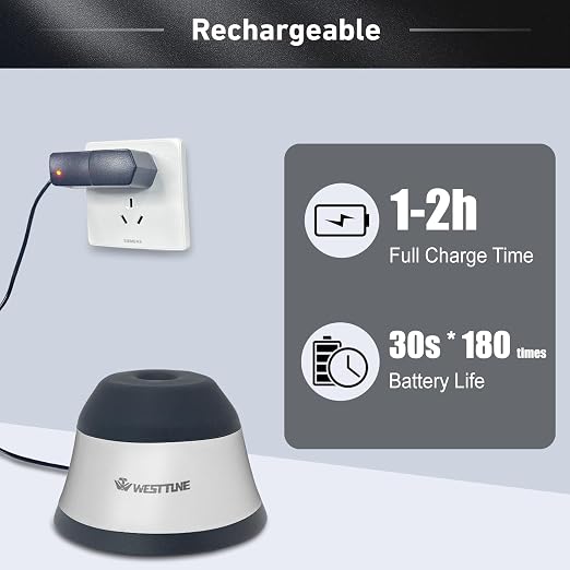 Rechargeable Vortex Mixer Lab Paint Shaker,4000 RPM Scientific Ink Vortex Shaker with Touch Function for Eyelash Sharker Glue Adhesives Gel Polish pro acryl and Test Tubes Vortex Mixing